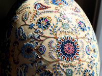 Royal Kashan Rhea Persian Ukrainian Style Easter Egg Pysanky by So Jeo  Royal Kashan Persian Ukrainian Style Easter Egg Pysanky by So Jeo       google_ad_client = "ca-pub-5949678472174861"; /* Gallery Photo Small */ google_ad_slot = "5716546039"; google_ad_width = 320; google_ad_height = 50; //-->    src="//pagead2.googlesyndication.com/pagead/show_ads.js">     google_ad_client = "ca-pub-5949678472174861"; /* Gallery Photo Small */ google_ad_slot = "5716546039"; google_ad_width = 320; google_ad_height = 50; //-->    src="//pagead2.googlesyndication.com/pagead/show_ads.js"> : Pysanky Pysanka Ukrainian Easter egg batik art sojeo leblond artist persian iran iranian carpet rug textile wall hanging designs design garden adularia blue moonstone kerman stars isfahan esfahan kashan bazaar khorassan nowruz blessing paradise persian orange prayers royal tree of life hossainabad