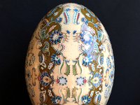 Royal Kashan Rhea Persian Ukrainian Style Easter Egg Pysanky by So Jeo  Royal Kashan Persian Ukrainian Style Easter Egg Pysanky by So Jeo       google_ad_client = "ca-pub-5949678472174861"; /* Gallery Photo Small */ google_ad_slot = "5716546039"; google_ad_width = 320; google_ad_height = 50; //-->    src="//pagead2.googlesyndication.com/pagead/show_ads.js">     google_ad_client = "ca-pub-5949678472174861"; /* Gallery Photo Small */ google_ad_slot = "5716546039"; google_ad_width = 320; google_ad_height = 50; //-->    src="//pagead2.googlesyndication.com/pagead/show_ads.js"> : Pysanky Pysanka Ukrainian Easter egg batik art sojeo leblond artist persian iran iranian carpet rug textile wall hanging designs design garden adularia blue moonstone kerman stars isfahan esfahan kashan bazaar khorassan nowruz blessing paradise persian orange prayers royal tree of life hossainabad