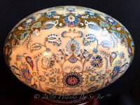 Royal Kashan Rhea Persian Ukrainian Style Easter Egg Pysanky by So Jeo  Royal Kashan Persian Ukrainian Style Easter Egg Pysanky by So Jeo       google_ad_client = "ca-pub-5949678472174861"; /* Gallery Photo Small */ google_ad_slot = "5716546039"; google_ad_width = 320; google_ad_height = 50; //-->    src="//pagead2.googlesyndication.com/pagead/show_ads.js">     google_ad_client = "ca-pub-5949678472174861"; /* Gallery Photo Small */ google_ad_slot = "5716546039"; google_ad_width = 320; google_ad_height = 50; //-->    src="//pagead2.googlesyndication.com/pagead/show_ads.js"> : Pysanky Pysanka Ukrainian Easter egg batik art sojeo leblond artist persian iran iranian carpet rug textile wall hanging designs design garden adularia blue moonstone kerman stars isfahan esfahan kashan bazaar khorassan nowruz blessing paradise persian orange prayers royal tree of life hossainabad